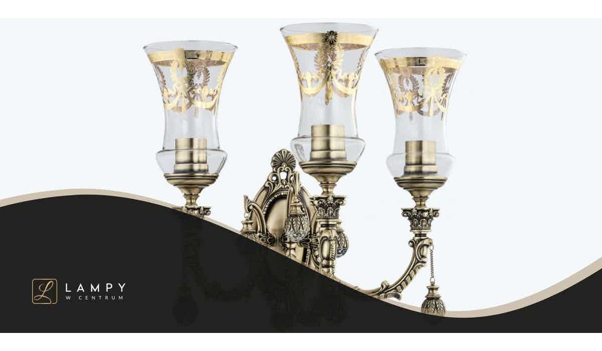 Elegant classic wall lamps