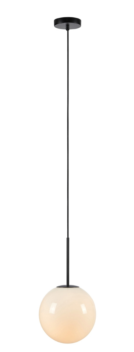DIONE Lampa wisząca Ø 25cm E14 czarna/biała Markslojd 108267
