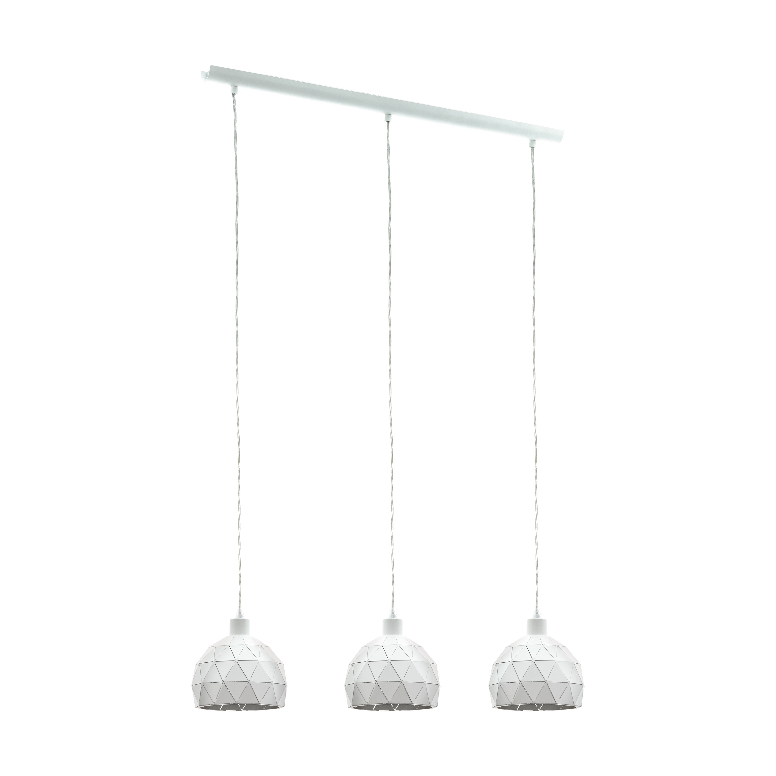 ROCCAFORTE chandelier lamp white EGLO 97857