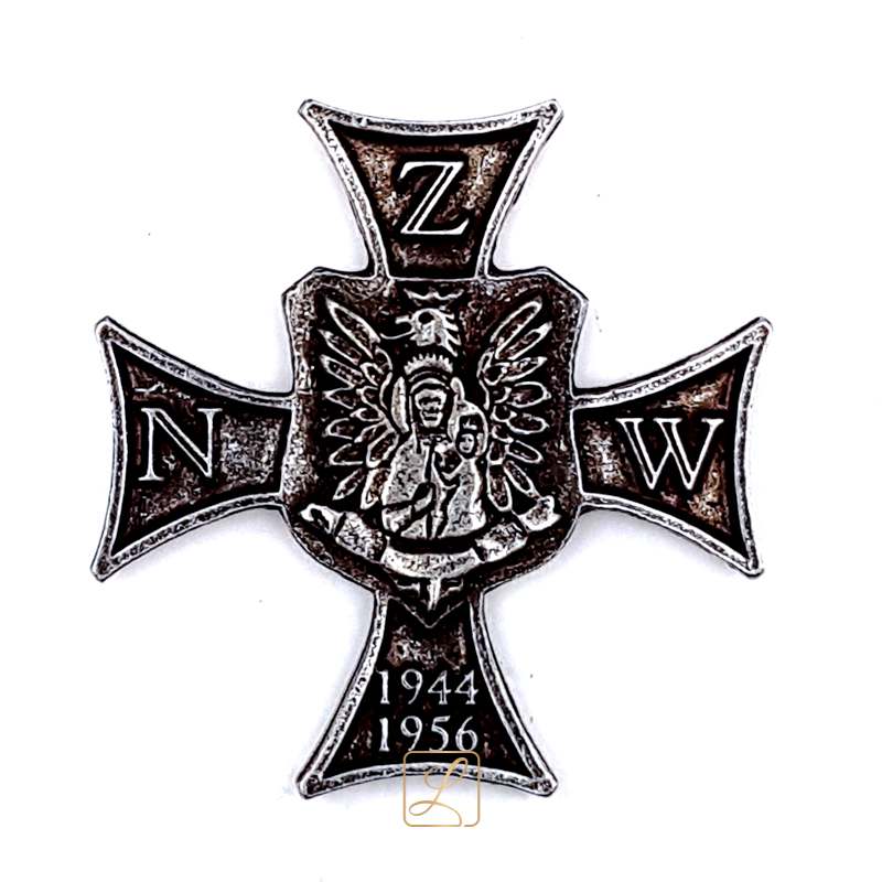 Commemorative badge of the National Military Union - NZW CROSS - PINS