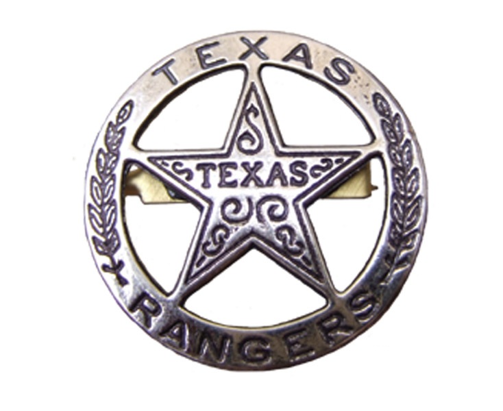 Silver Texas ranger Denix 102 badge
