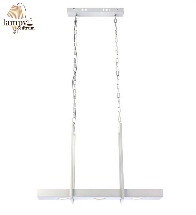 3 flame LED chandelier lamp with shelf TRAY white Markslojd 106124