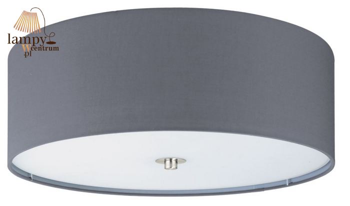 3-flame ceiling lamp PASTERI gray EGLO 94921