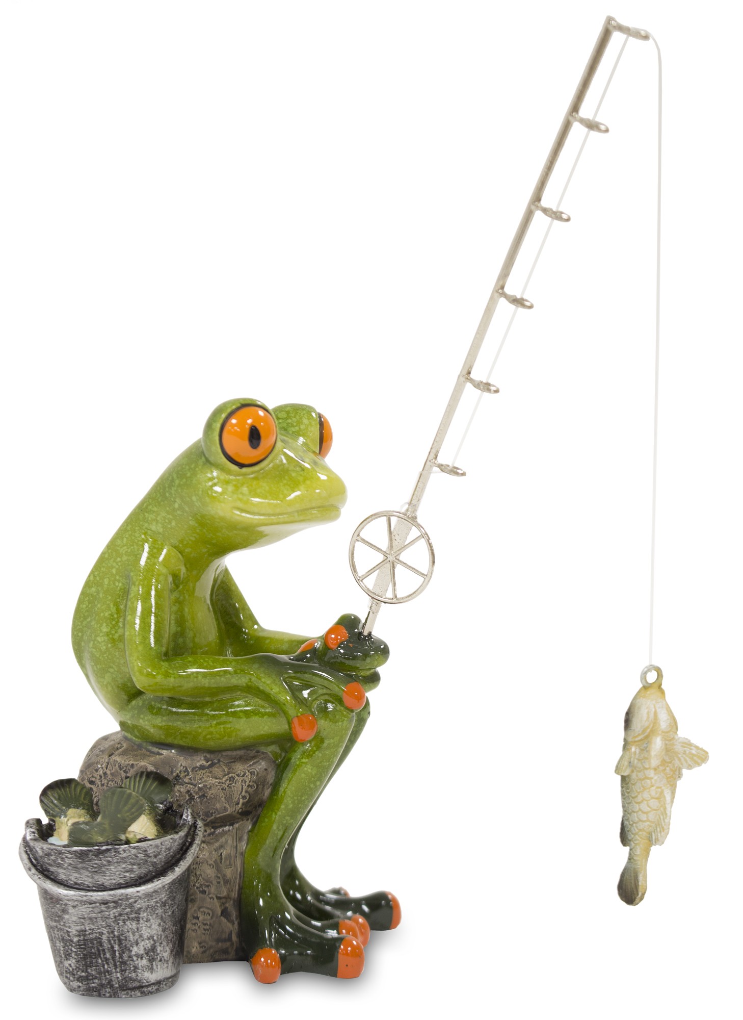 Frog Figurine Angler 115813