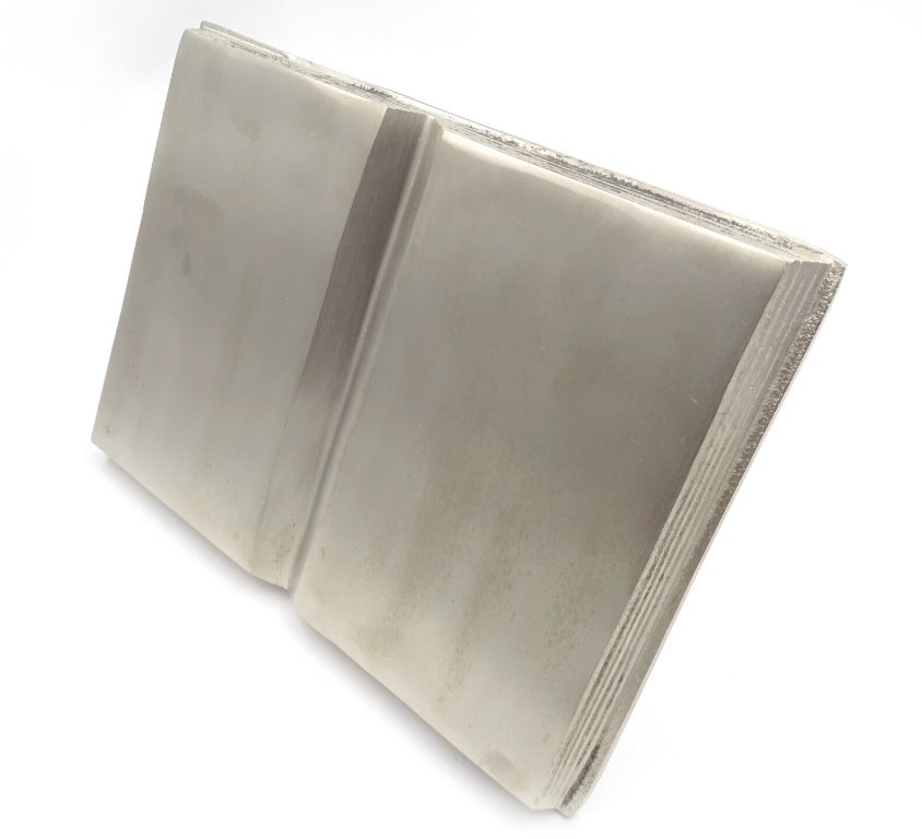 Silver book - for engraving, aluminium MT2012s