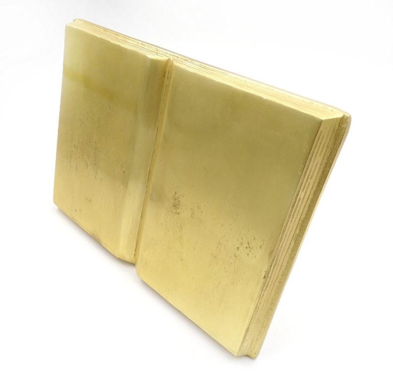 Golden book - for engraving, aluminium - gift for teacher MT2012Z