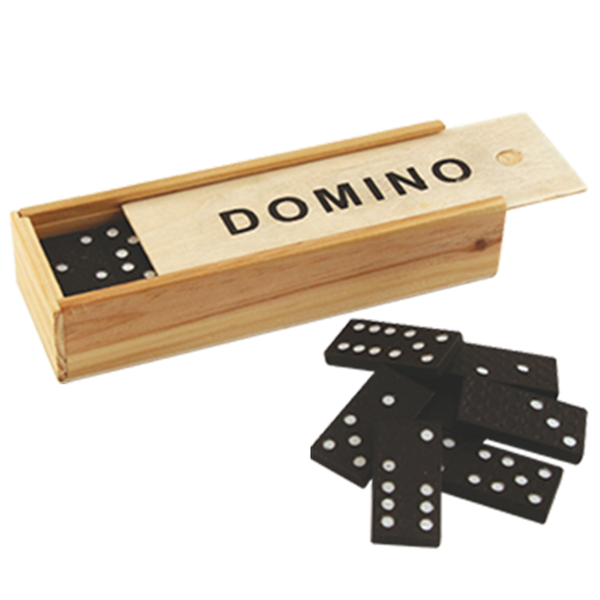 Domino w pudełku drewnianym - 1096116
