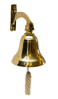 Dzwon mosiężny naścienny  - BEL-0159 -śr. 10cm
