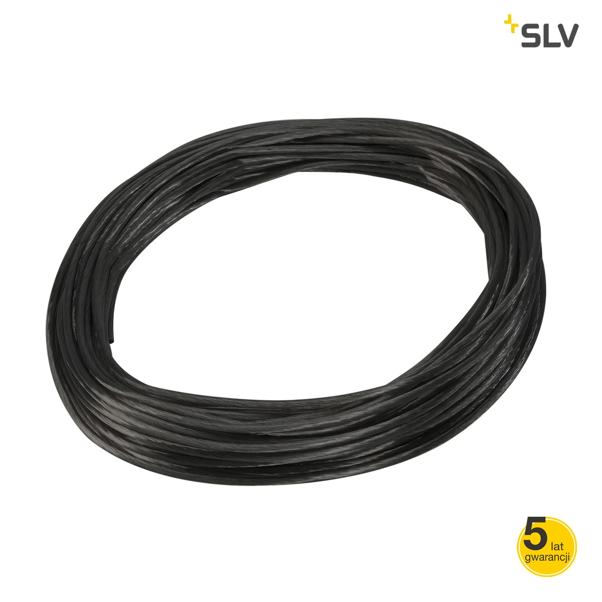 TENSEO low voltage insulated cable 2000cm 0.4cm black SLV Spotline 139030