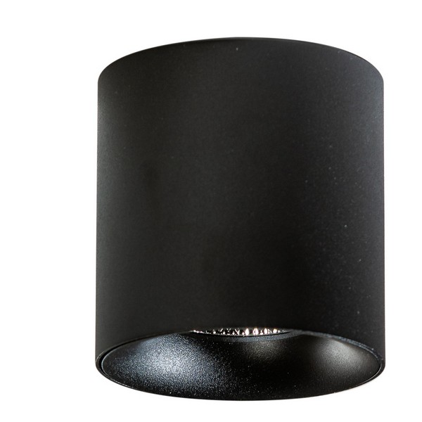 MANE LED dimmable ceiling lamp Ø11.5cm 30W black 3000K Azzardo AZ4328