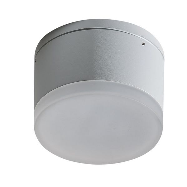 APULIA R LED outdoor plafond lamp Ø10.8cm 10W 3000K IP54 white Azzardo AZ4334