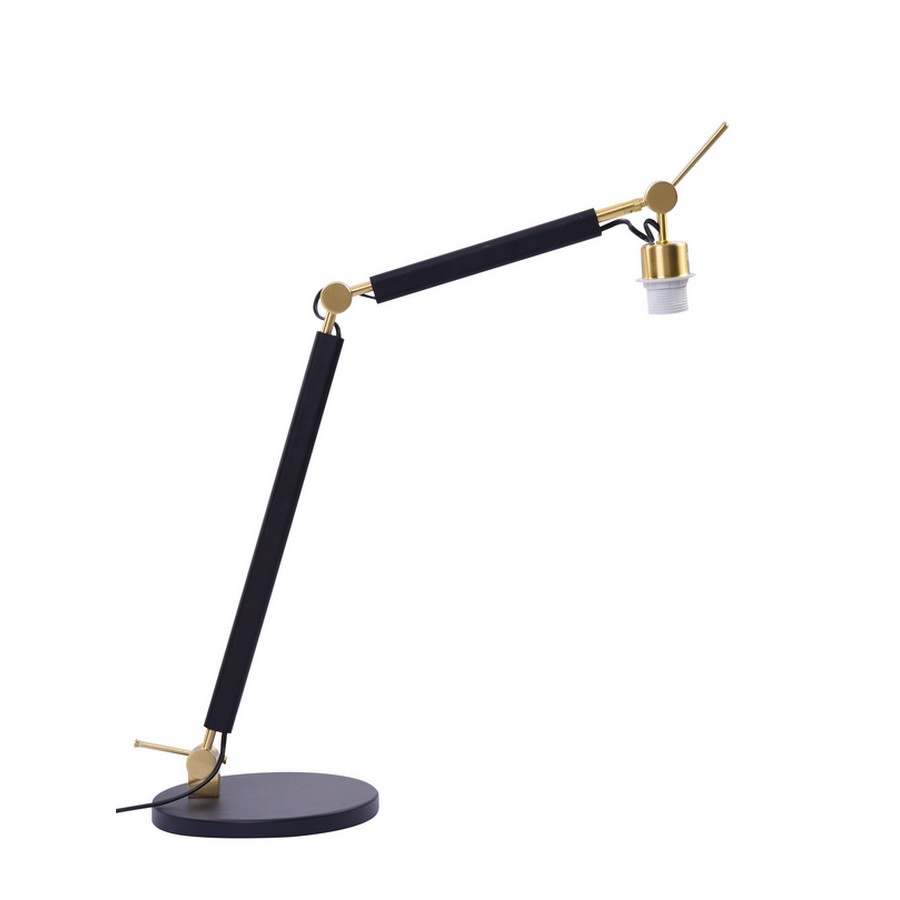 ZYTA S LAMPBODY table lamp black/gold Azzardo AZ4188