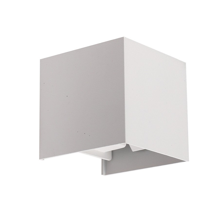 GAMBINO LED wall lamp up/down 6W 4000K IP54 white Azzardo AZ4472