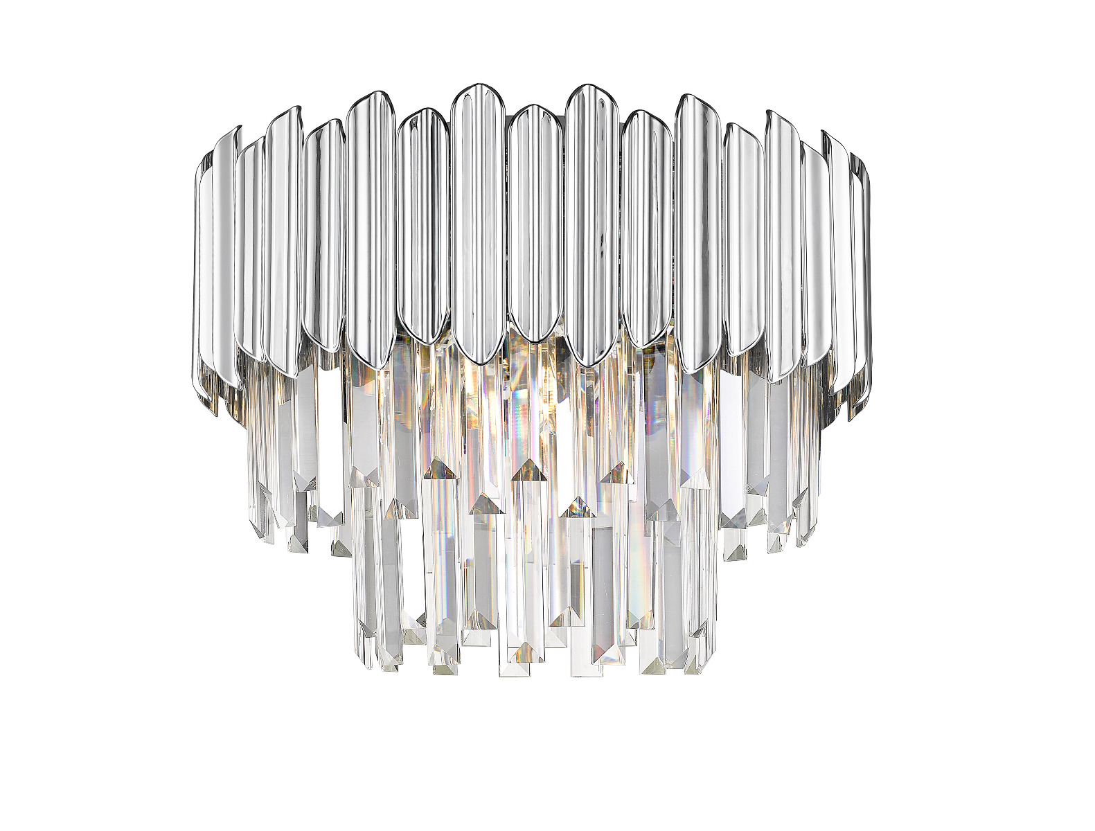 Gladius lampa plafon kryształowy Ø 41cm 5 płom. chrom C0535-05B-F4AC Zuma Line