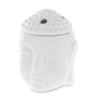 Kominek Zapachowy Głowa Mężczyzny ceramika biały 145640 Art-pol