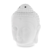 Kominek Zapachowy Głowa Kobiety ceramika biały 145641 Art-pol