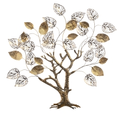 Dekoracja Ścienna Drzewko złote 130696 Art-Pol