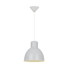 Elstra Hanging lamp Ø21.5 cm, 1 flame white Zuma Line P16151-WH