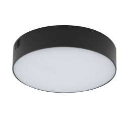 Lampa plafon LID ROUND LED 25W  1xLED IP20 kolor czarny Nowodvorski 10407