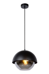  COOPER Lampa wisząca Ø 30cm E27 czarna Lucide 10410/20/30