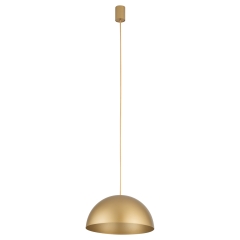 Lampa wisząca HEMISPHERE SUPER S  1xGX53 IP20 kolor satynowy złoty Nowodvorski 10616