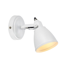 FJÄLLBACKA Lampa kinkiet regulowany 1 płom. biały IP44 Markslojd 108084