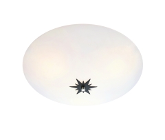 ROSE Lampa plafon Ø 43cm 3xE14 biała/czarna Markslojd 108208