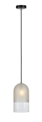  COPE Lampa wisząca Ø 15cm E14 czarna/biała Markslojd 108225