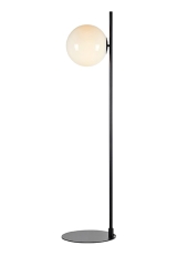 DIONE Lampa stojąca E14 H 134cm czarna/biała Markslojd 108273