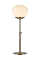 RISE Lampa stołowa E27 H 76cm patyna/biała Markslojd 108275