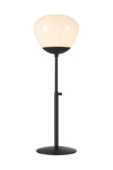 RISE Lampa stołowa E27 H 76cm czarna/biała Markslojd 108276