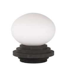AMFI  Lampa stołowa Ø25cm H28cm E27 szara/biała Markslojd 108408