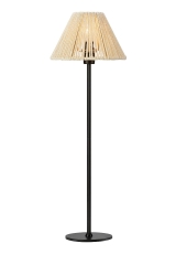 CORDA Lampa stołowa E14 H 61,5cm czarna/beżowa 108445 MARKSLOJD