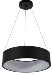 Malaga Lampa wisząca LED Ø45 cm 24W 3000K czarna Light Prestige LP-622/1P BK
