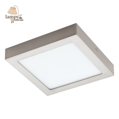 LED ceiling lamp FUEVA-C 22.5 nickel square EGLO 96679