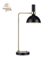 LARRY black / gold study lamp with dimmer Markslojd 106973