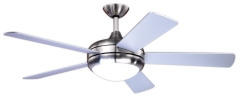 URSA silver ceiling fan with AireRyder FN75539 remote control