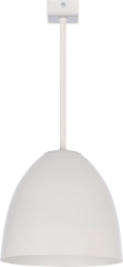 Lampa zwis pojedynczy FIDŻI biały mały Sigma 30693