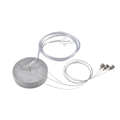 Suspension kit MEDO LED silver gray SLV Spotline 135254 5-wire cable