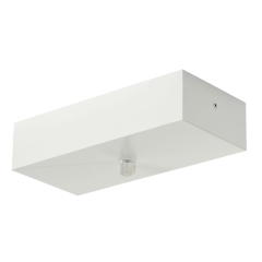 White rectangular ceiling rosette SLV Spotline 158791