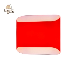 PANCAKE RED wall lamp Azzardo AZ0136