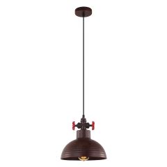 Lampa zwis pojedynczy SCRULO rdzawy Italux MDM-2794/1 RUST
