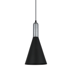 Lampa zwis pojedynczy KHALEO czarna Italux MDM-3030/1 BK+CR
