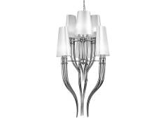 DIABLO 3+3 chandelier lamp white Azzardo AZ0173