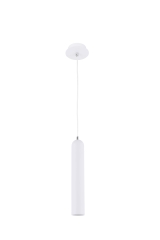 TUBO 1 single pendant lamp white Azzardo AZ1237