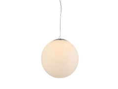 WHITE BALL 50 Azzardo AZ1329 single pendant lamp