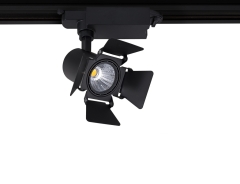 Lampa reflektor LED COB SLS GD090B-10W z ruchomymi przesłonami Black 3000K Sinus