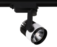 Lampa reflektor LED COB SLS GD075-20W Black 3000K Sinus