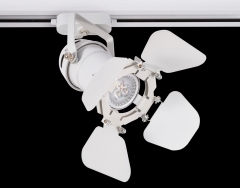 Lampa reflektor SLS Retro z regulowanymi przesłonami GU10 White Sinus 504 #1