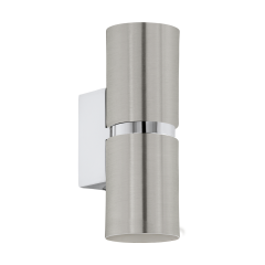 Sconce lamp 2 flame up and down PASSA nickel EGLO 96261